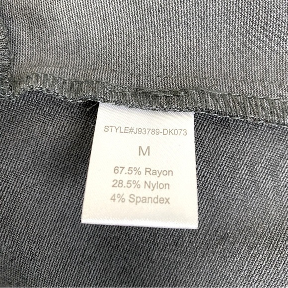 Have Charcoal Grey Ponte Knit One Button Blazer Size M - Picture 6 of 6